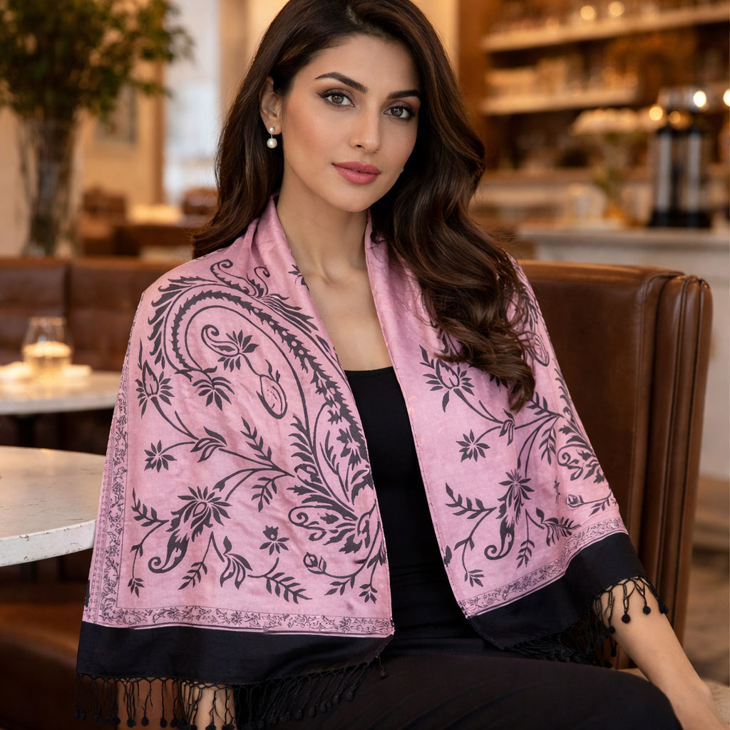 Giant Indian Paisley Stole